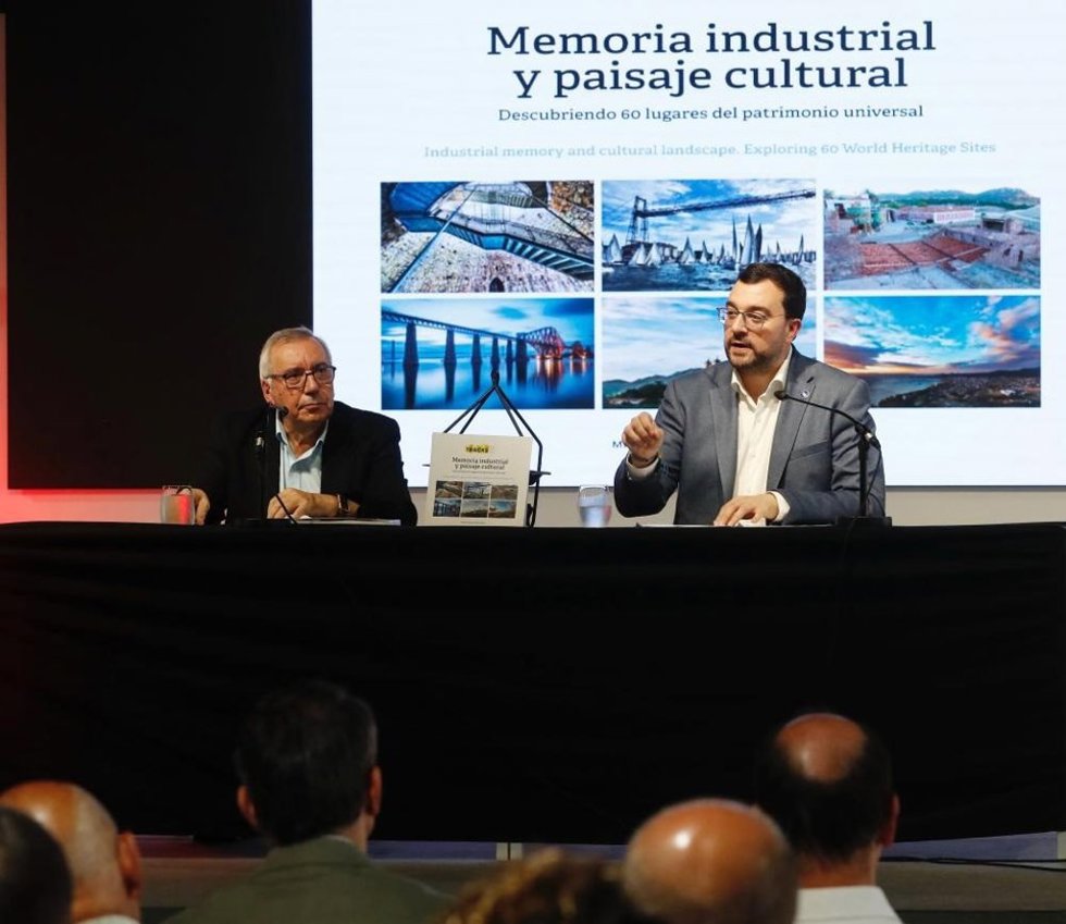 El presidente del Principado destaca el potencial del patrimonio industrial, “una riqueza viva” capaz de crear actividad y empleo en las cuencas
