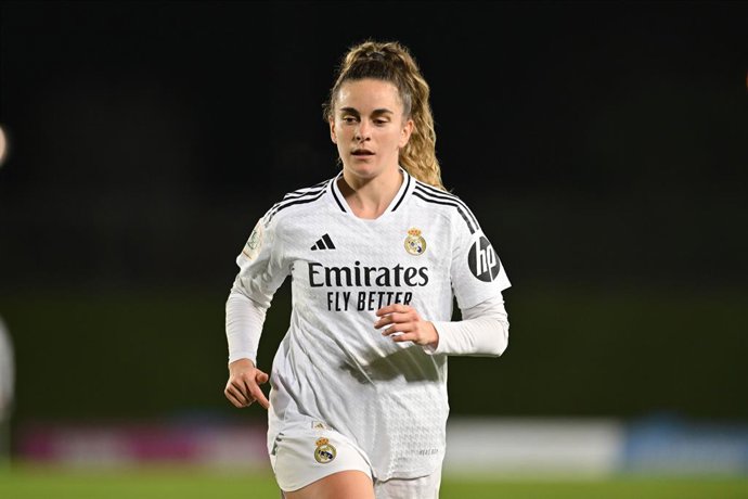 Archivo - February 13, 2025, Valdebebas, Madrid, Spain: 3 TERESA ABELLEIRA of Real Madrid Women during the Queen's Cup Women's Soccer match between Real Madrid - Real Sociedad at Alfredo Di Stefano on Feb 13, 2025 in Madrid, Spain.