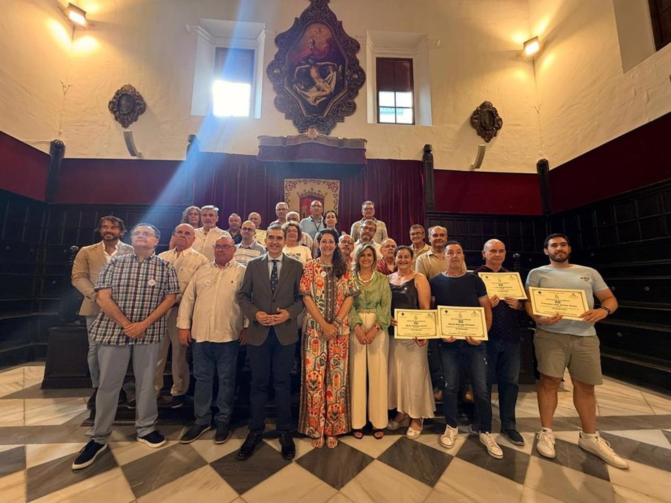 Acto de reconocimiento a donantes de sangre de la provincia de Jaén.