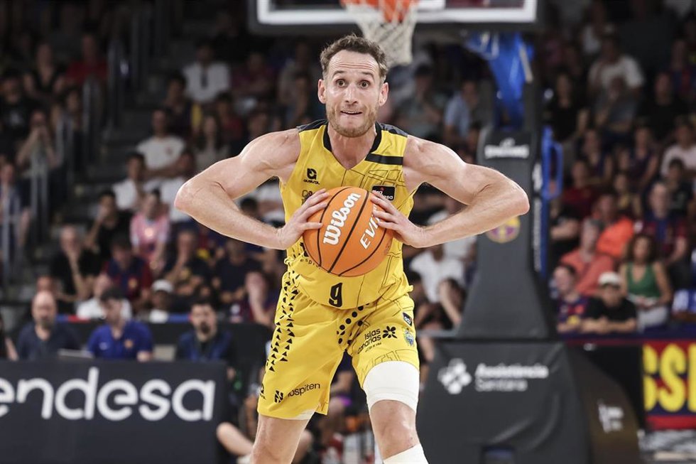 Marcelinho Huertas, en un partido con La Laguna Tenerife.