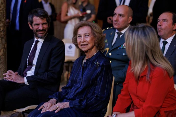 La reina Sofía preside el concierto de inauguración de la 75 edición del Festival Internacional de Música y Danza de Granada.