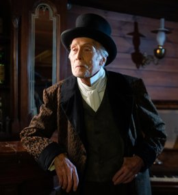 El actor Jack Taylor en “El valle de Concavenator”