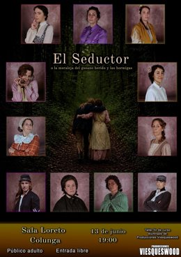 Colunga acoge este sábado el estreno de ‘El seductor’ en la Sala Loreto