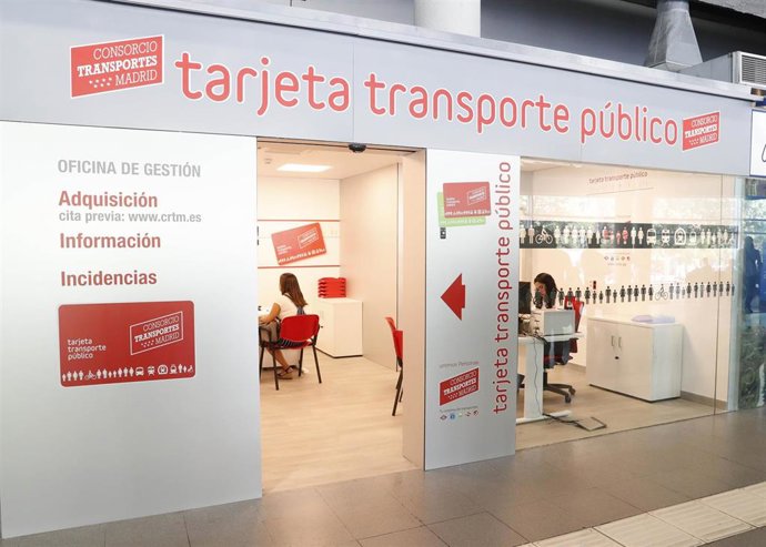 Archivo - Oficinas de Gestión para los usuarios de la Tarjeta de Transporte Público