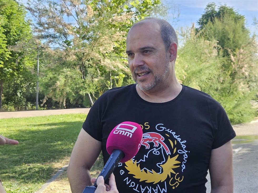 El secretario general del PSOE de Guadalajara, Pablo Bellido
