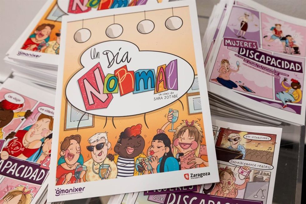 Cómic 'Un día normal', Premio Sociedad Inclusiva 2026 de COCEMFE