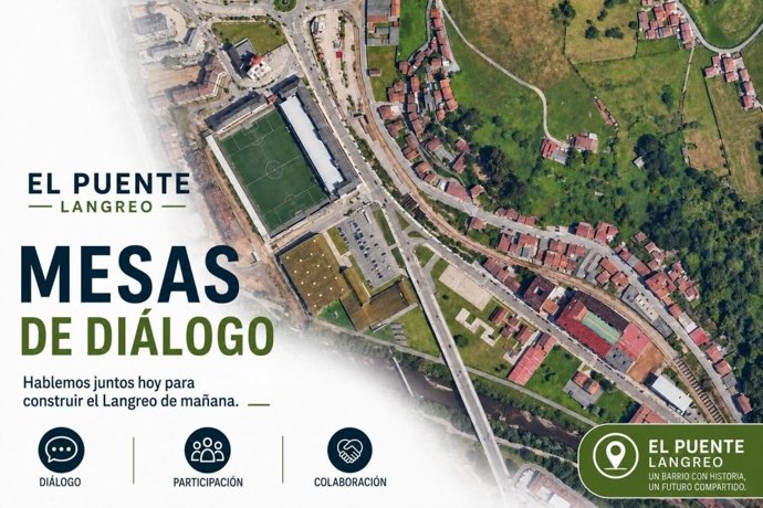 El Ayuntamiento de Langreo impulsa un proceso participativo para abordar las alternativas de desarrollo urbanístico del entorno de El Puente