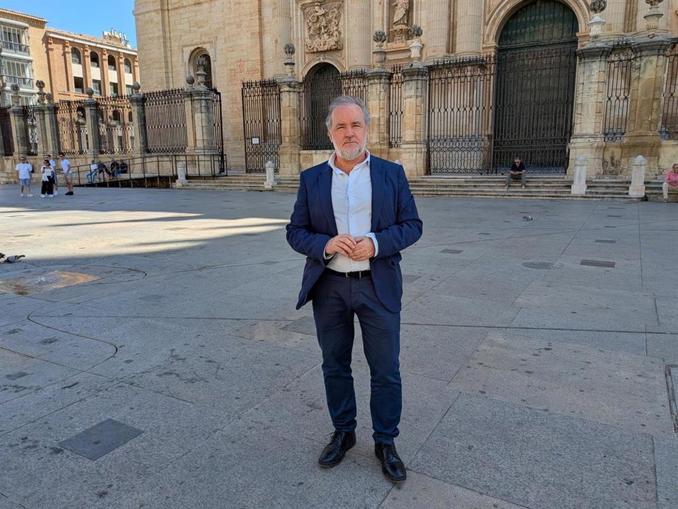El concejal del área Económica del Ayuntamiento de Jaén, Francisco Lechuga.