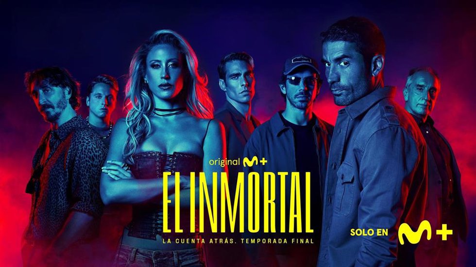 Cartel de la tercera temporada de 'El inmortal'