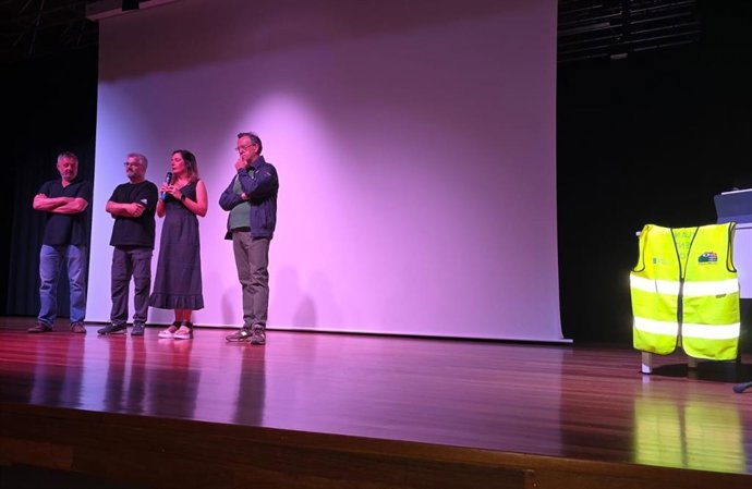 Jornada formativa en Tomiño (Pontevedra) para la puesta en marcha de proyecto piloto de detección temprana de incendios forestales, a 13 de junio de 2026.