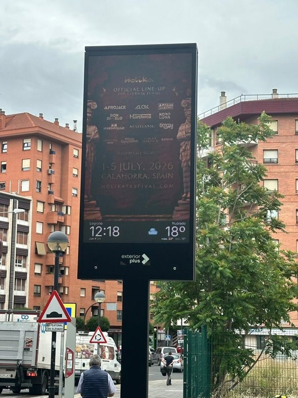 El Ayuntamiento de Logroño renueva las pantallas digitales ubicadas en distintos puntos de la capital