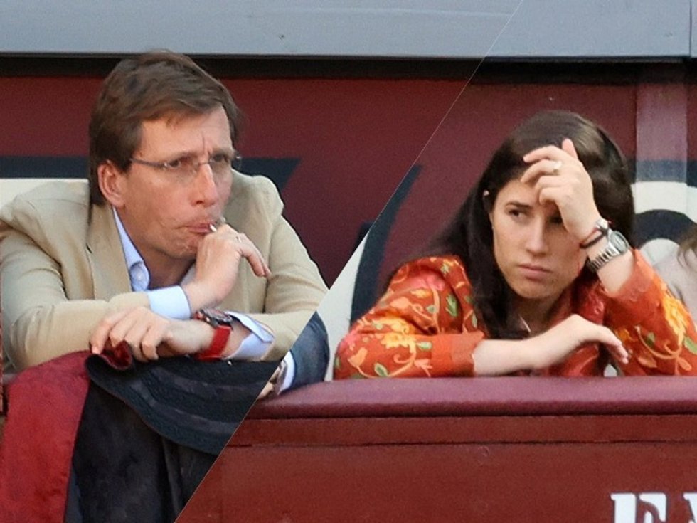Archivo - Del chupa chups de Almeida al gesto de preocupación de Teresa Urquijo en una tarde de tensión en Las Ventas