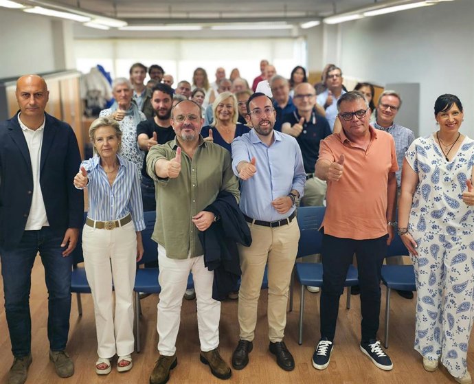 Fernández con el PP de Lleida