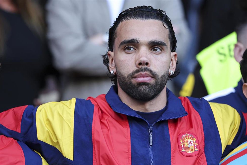 David Raya, en un partido.