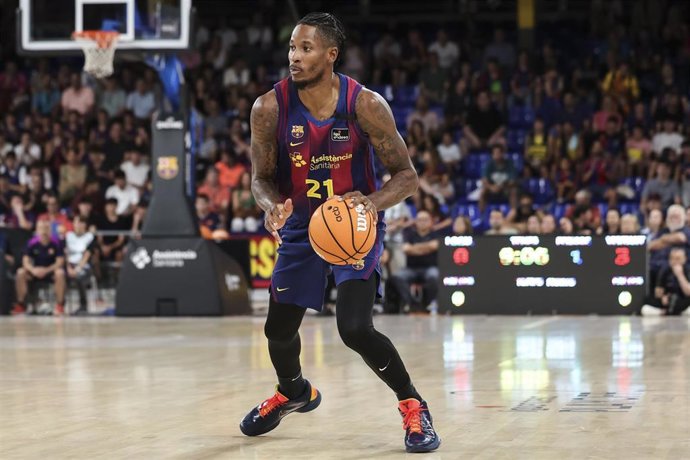 Will Clyburn, en un partido con el FC Barcelona.