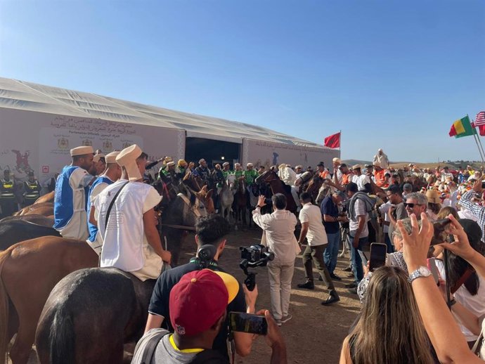 Inicio del Festival de la Mata en Tánger