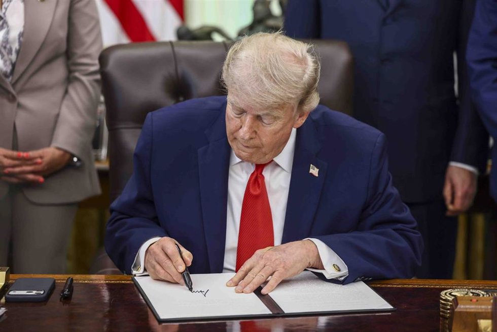 Archivo - El presidente de Estados Unidos, Donald Trump