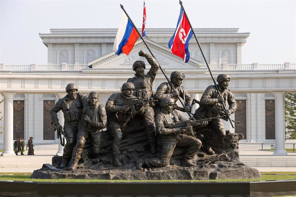 Archivo - El Museo Conmemorativo de las Hazañas de Combate en Operaciones Militares en el Extranjero, inaugurado el 26 de abril. El museo está dedicado a los militares norcoreanos que participaron en la liberación de la región rusa de Kursk