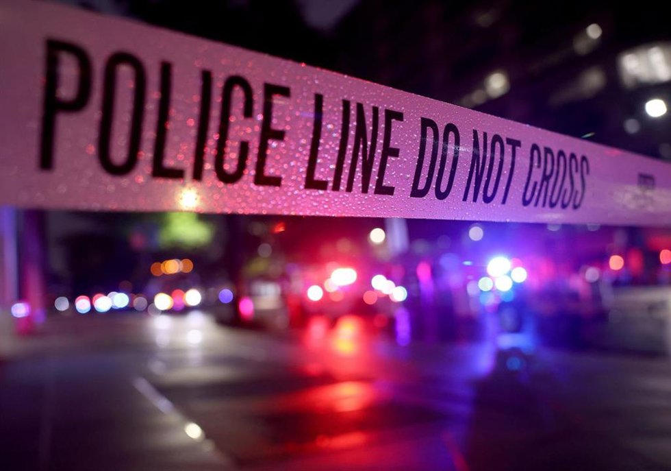 Archivo - Cinta policial en Estados Unidos
