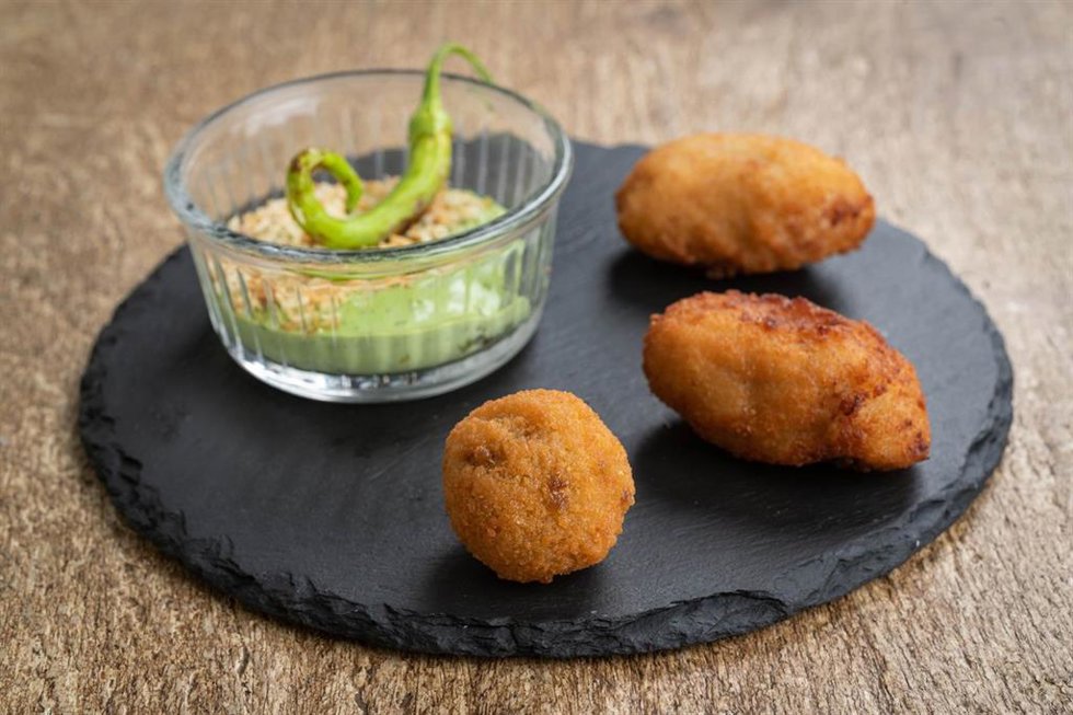 Archivo - 21 Croquetas Exclusivas A 1'5Euro Protagonizan El Día Mundial De La Tapa En Lavapiés Con La Cocina Saludable De Xandra Luque
