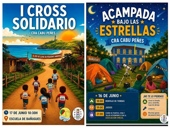 Cross Solidario y Acampada bajo las estrellas.