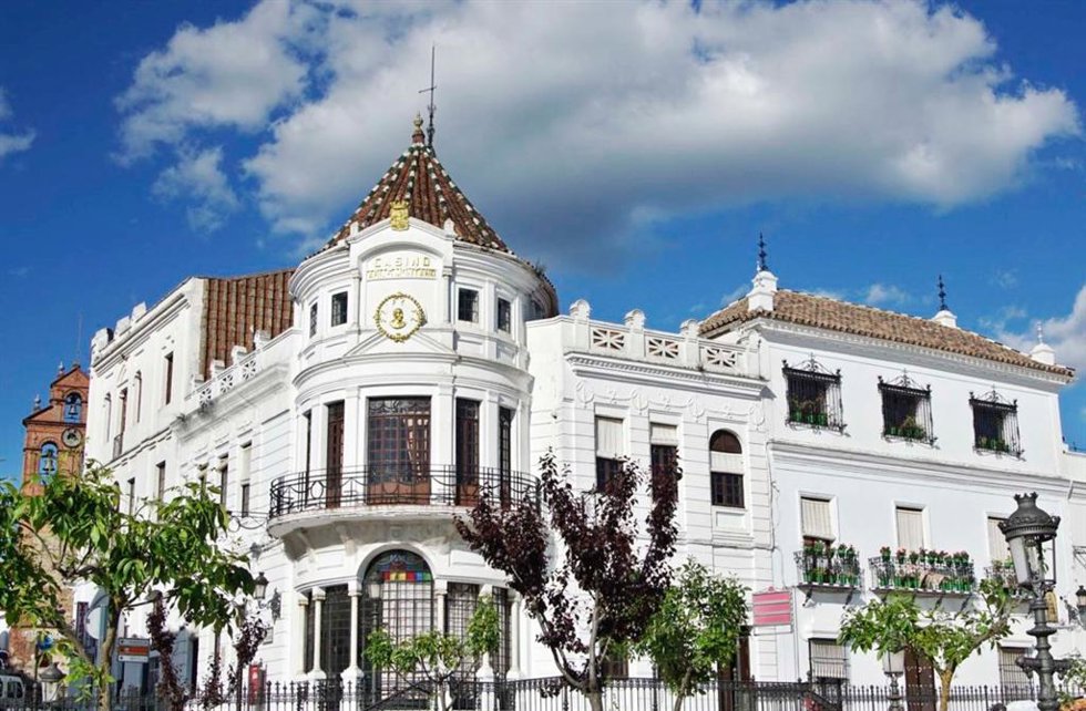 Imagen del casino de Aracena (Huelva).