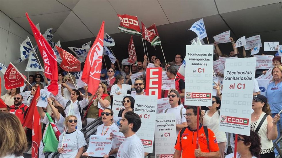 Concentración de técnicos medios y superiores en Sevilla.