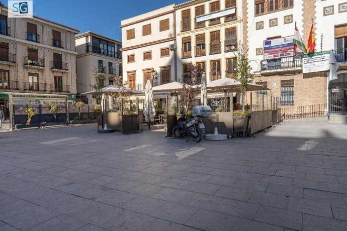 Archivo - Imagen de archivo de la Plaza de Santa Fe (Granada).