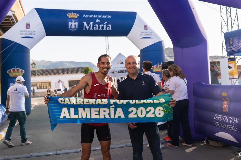 Las Carreras Populares de Diputación viven una "emocionante" jornada en el municipio de María (Almería).