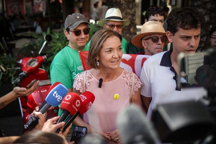 La portavoz del Grupo Municiapl Socialista, Reyes Maroto