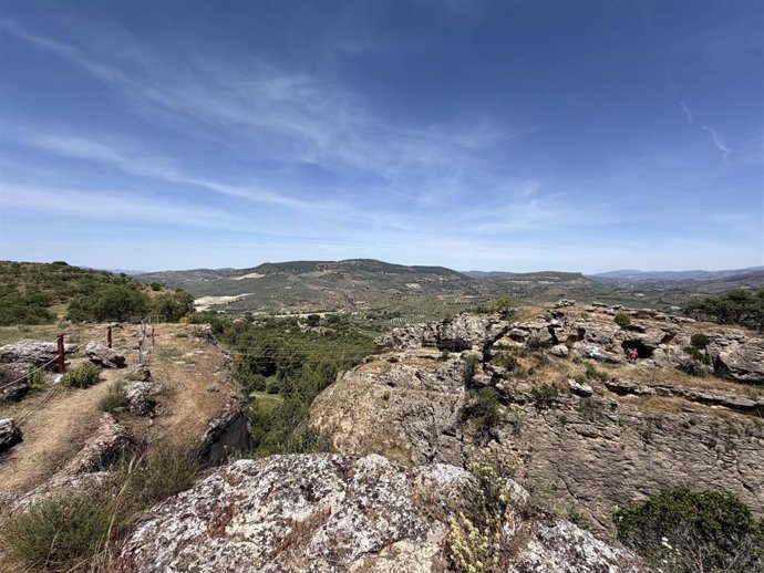 Zona de Los Tajos, en la que se está habiltando el parque de turismo activo.