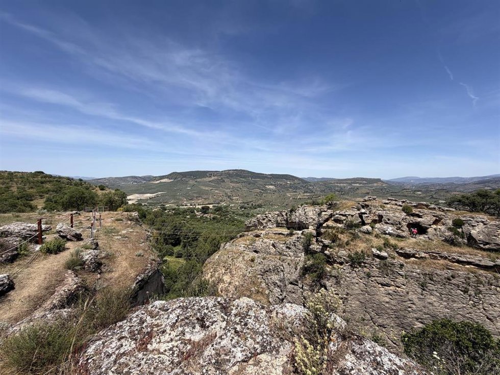 Zona de Los Tajos, en la que se está habiltando el parque de turismo activo.