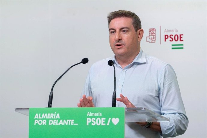 El secretario de Organización del PSOE de Almería y diputado socialista en el Parlamento andaluz, José Nicolás Ayala.