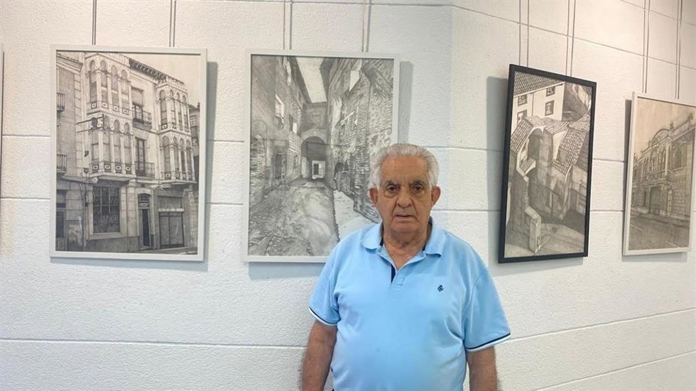 El Centro Fundación Caja Rioja Calahorra acoge una exposición de grafito de Domingo León