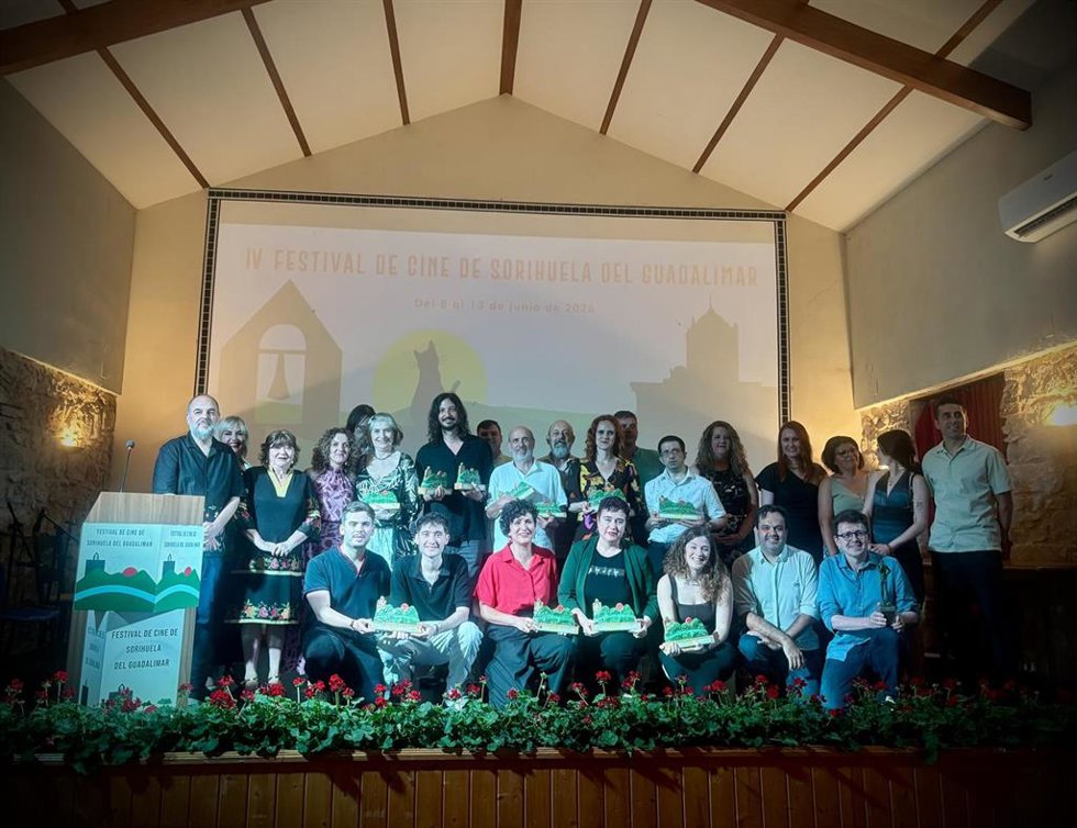 El Centro Socioeconómico Alejandro Cintas acoge la gala de clausura y entrega de premios del IV Festival de Cine de Sorihuela del Guadalimar.