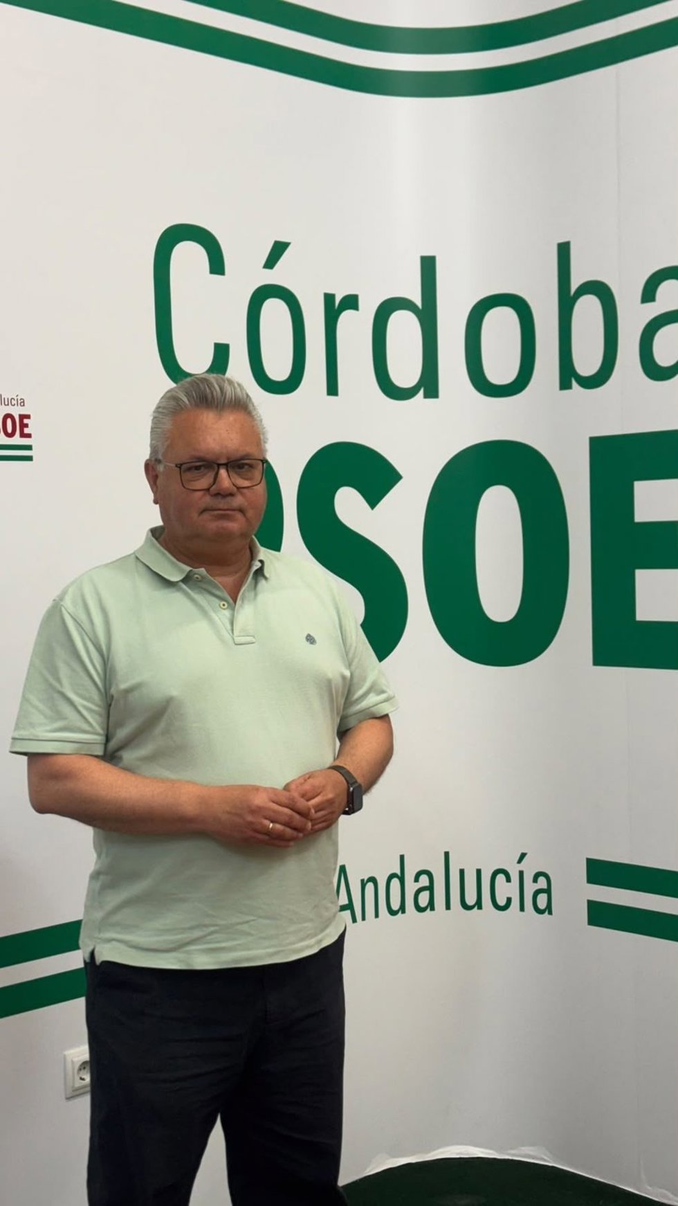 El parlamentario andaluz por el PSOE de Córdoba Esteban Morales.
