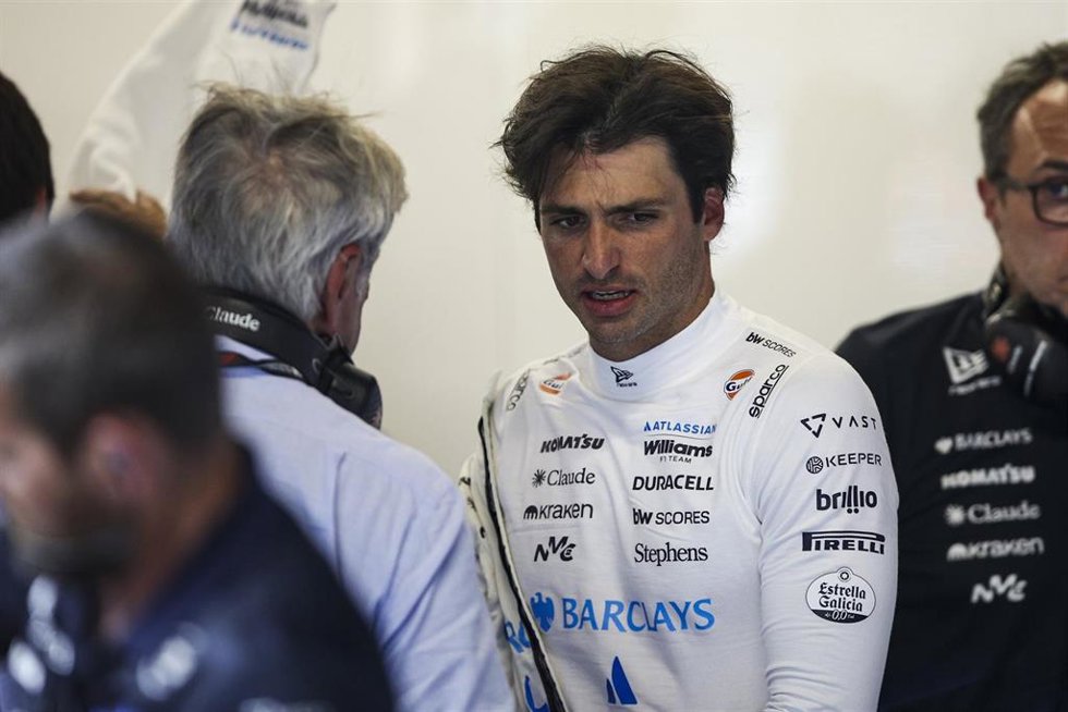 Carlos Sainz en el Circuit de Barcelona-Catalunya