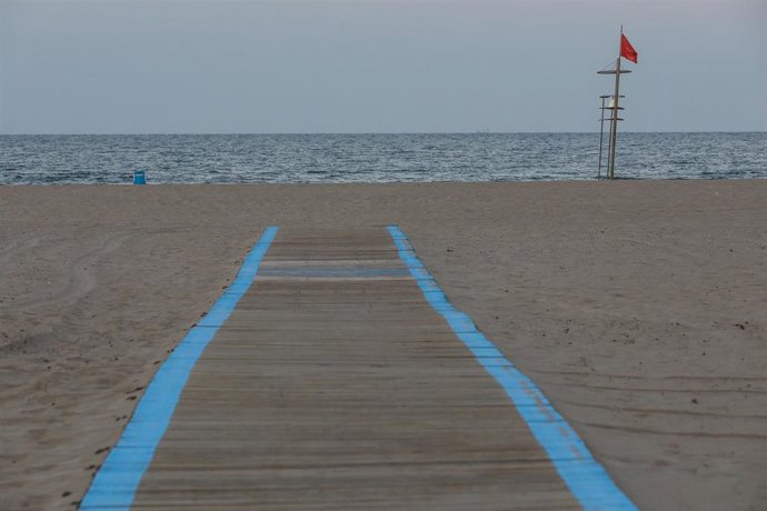 Archivo - Imagen de una playa