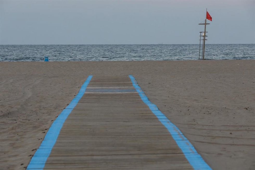 Archivo - Imagen de una playa