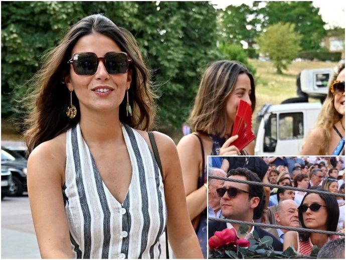 Archivo - Tana Rivera coincide con Victoria Federica y Froilán en Las Ventas para disfrutar de la corrida de la Beneficencia