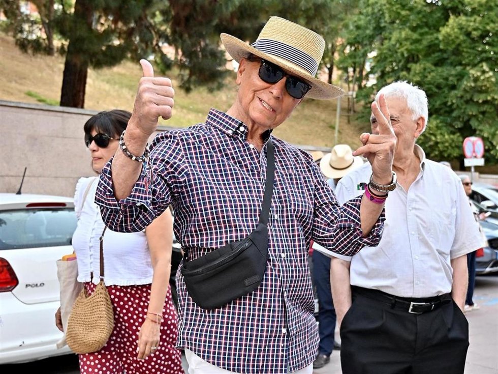 José Ortega Cano a su llegada a Las Ventas