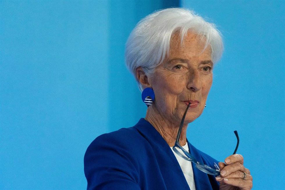 11 June 2026, Hesse, Frankfurt_Main: European Central Bank (ECB) President Christine Lagarde speaks during a press conference following a Governing Council meeting in Frankfurt am Main. Photo: Matias Basualdo/ZUMA Press Wire/dpa