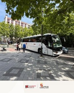 Imagen de una unidad móvil para la donación de sangre
