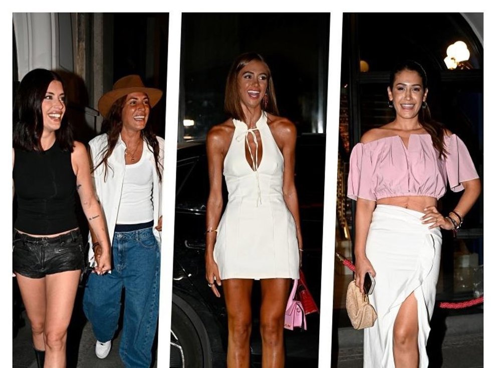 Dulceida, Alba Paul, Maica Benedicto y Gabriela Guillén, en la fiesta final de 'Supervivientes 2026'