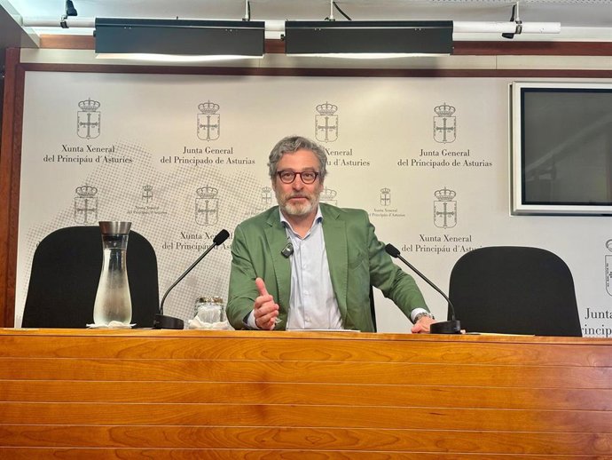 El diputado de Vox en la Junta General del Principado, Javier Jové.