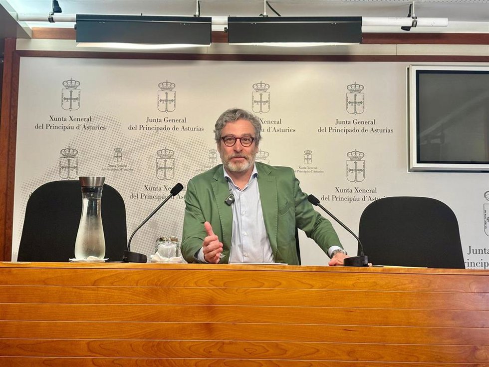 El diputado de Vox en la Junta General del Principado, Javier Jové.