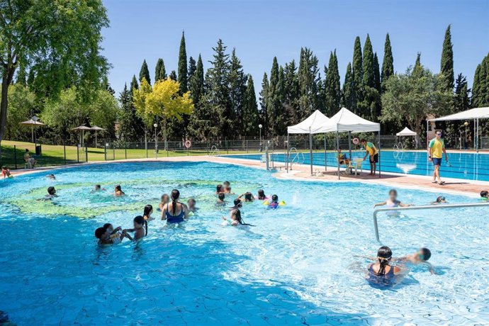 Participantes en el campus de verano para menores que impulsa el Consistorio