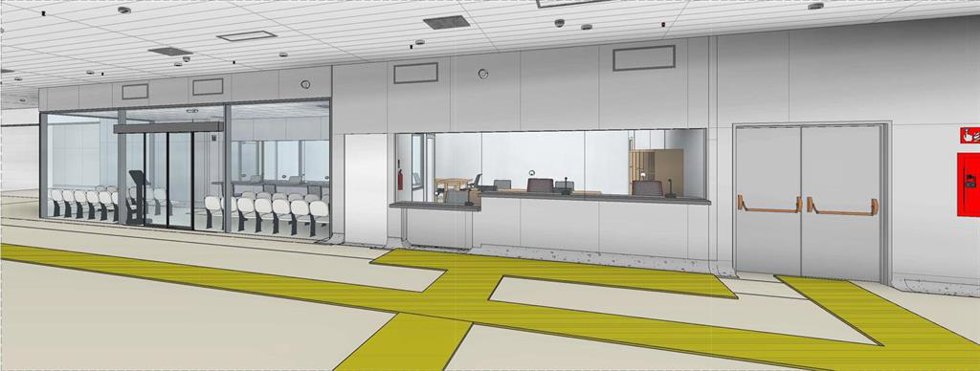 Futura oficina de atención al usuario de la Intermodal
