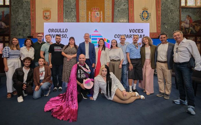 Presentación de actividades del 'Mes del Orgullo LGTBIQ+' en el Cabildo de Tenerife
