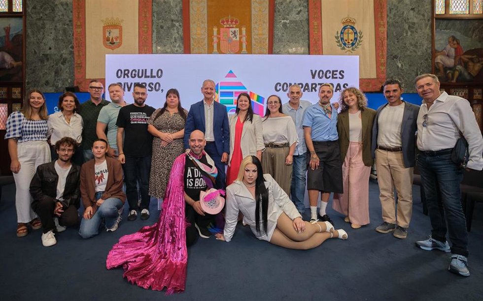 Presentación de actividades del 'Mes del Orgullo LGTBIQ+' en el Cabildo de Tenerife